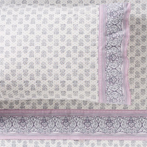 Pottery Barn Teen Metallic Muse fitted and flat sheet - SOLD ON MERCARI - Picture 4 of 7